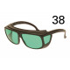 Laser Eyewear, 630-717 nm